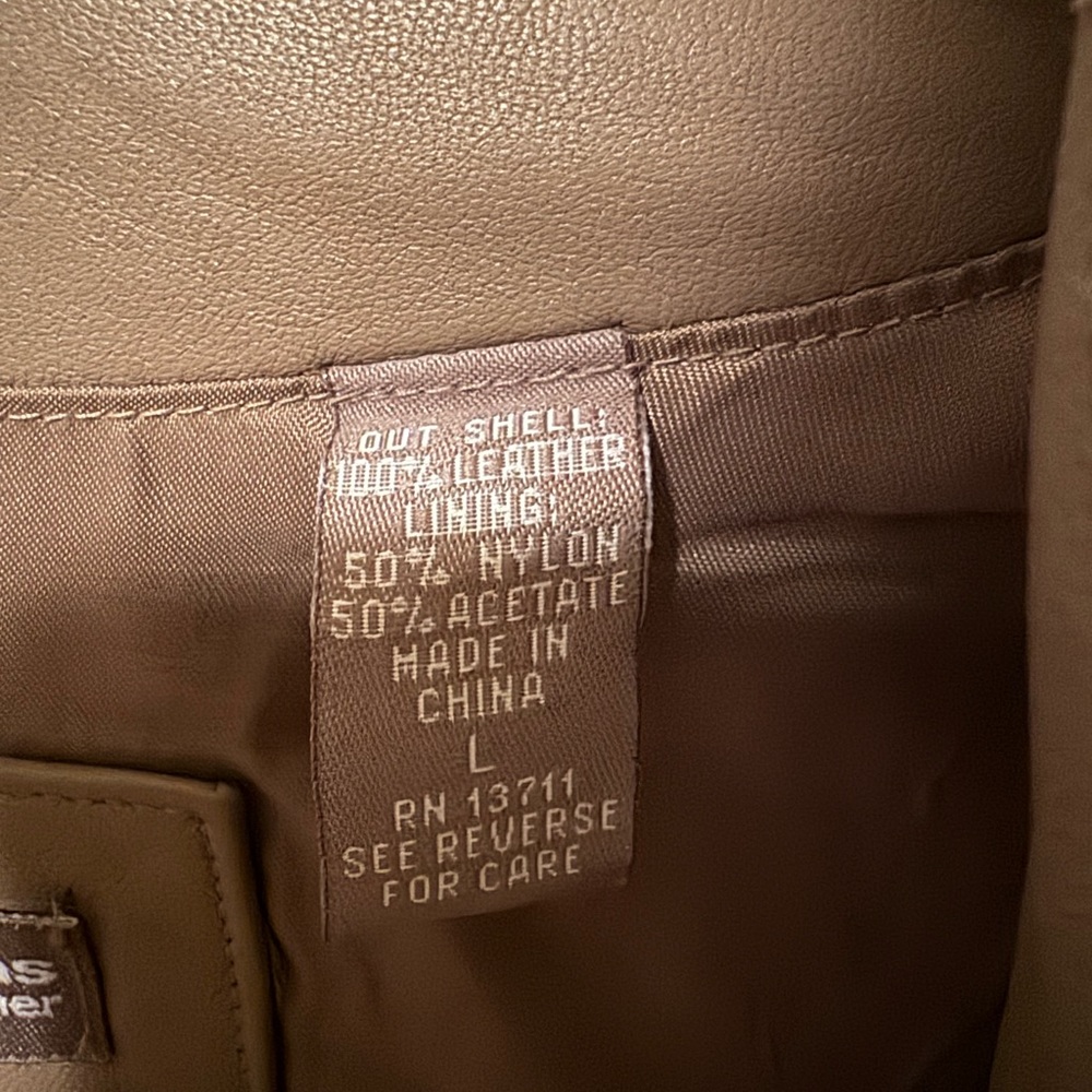 Valerie Steven’s Leather Coat - Picture 3 of 3